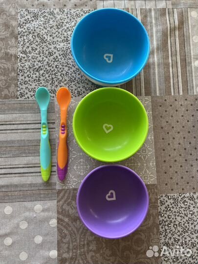 Тарелка детская на присоске manchkin