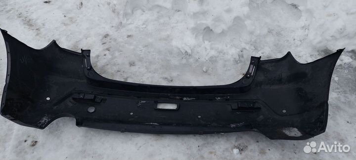 Задний бампер mitsubishi ASX с 2010-2016г