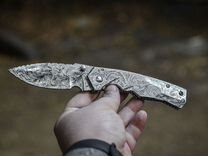Складной нож Мэдфорд, стальной, с гравировкой