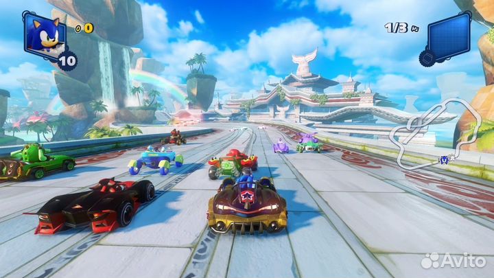 PS4 Team Sonic Racing Новый