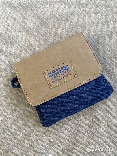 Набор коротких деревянных спиц knit pro denim