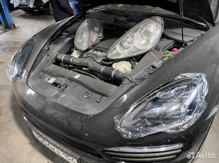 Porsche Cayenne 958 фары laserled