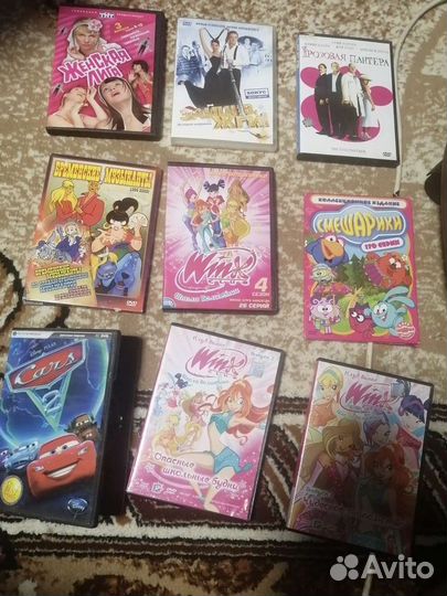 Dvd диски мультфильмы