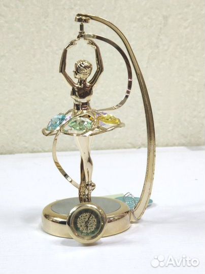 Фигурка декоративная с часами «Балерина»