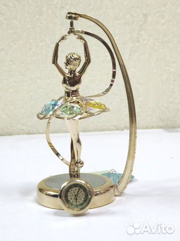 Фигурка декоративная с часами «Балерина»