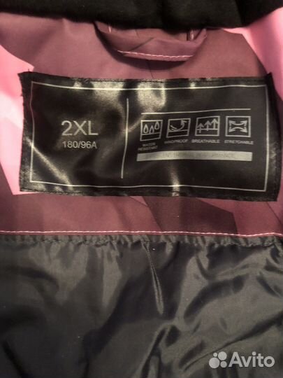 Куртка лыжная, размер xxl, 52, рост 180