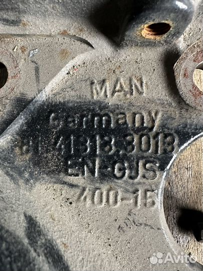 Кронштейн рессоры левый Man 81413133013