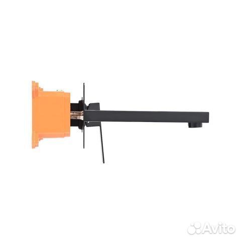 Смеситель для раковины Orange Lutz M04-722b