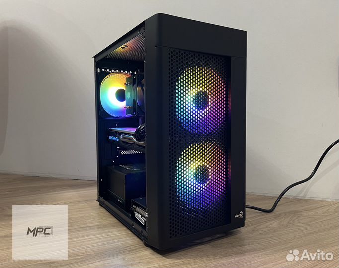 Игровой пк intel 8 ядер RX 570 Nitro+ 8гб озу:16гб