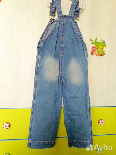 Джинсовый комбинезон