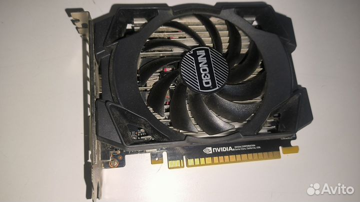 Видеокарта gtx 1050 ti inno3D