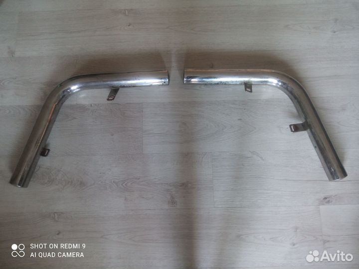 Защита заднего бампера