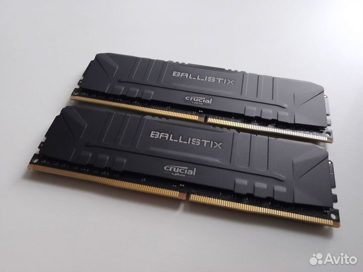DDR4 Crucial Ballistix 16GB(2x8) 2400Mhz