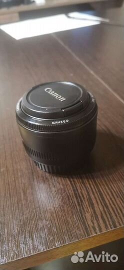 Объектив canon 50mm