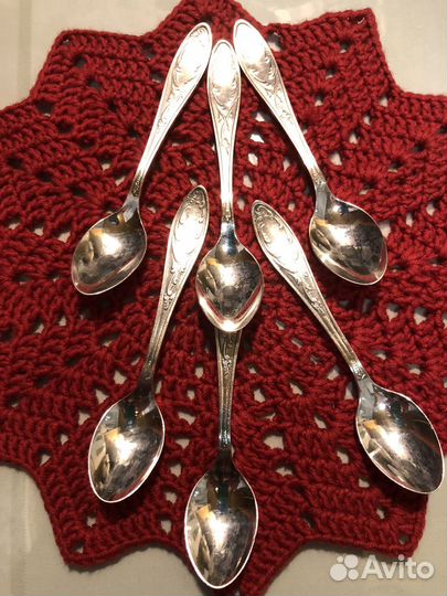 Мельхиоровые кофейные ложки