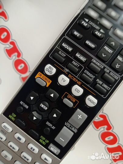 Пульт для yamaha RAV345, RAV344 WT9280US Оригинал