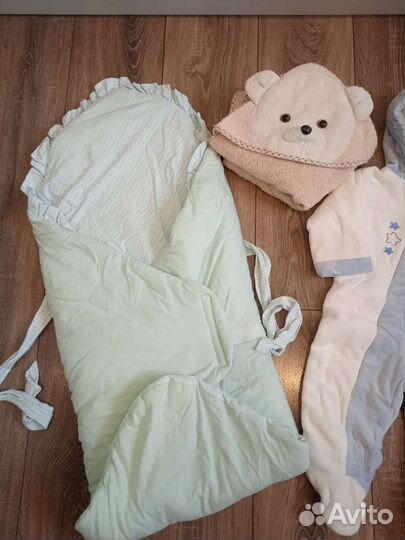 Конверт-одеяло, комбинезон утепленый