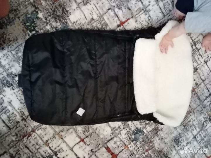 Зимний конверт в коляску