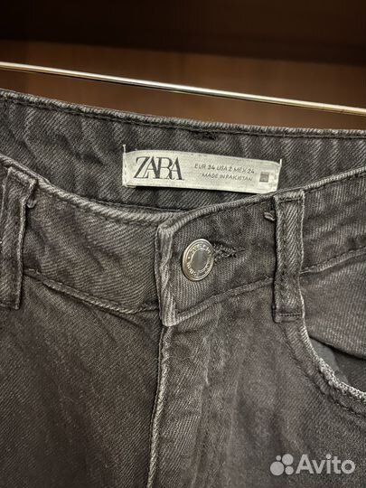 Джинсы zara женские 34