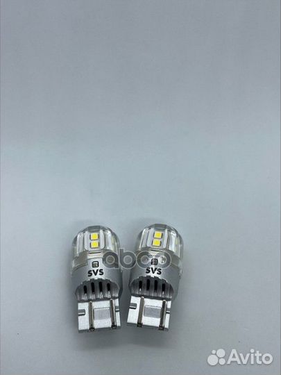 Лампа светодиодная 12-40V W21/5W 3,3W 350lm W3x