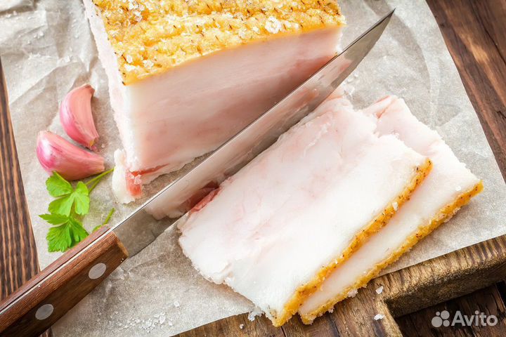 Сало свиное домашнее