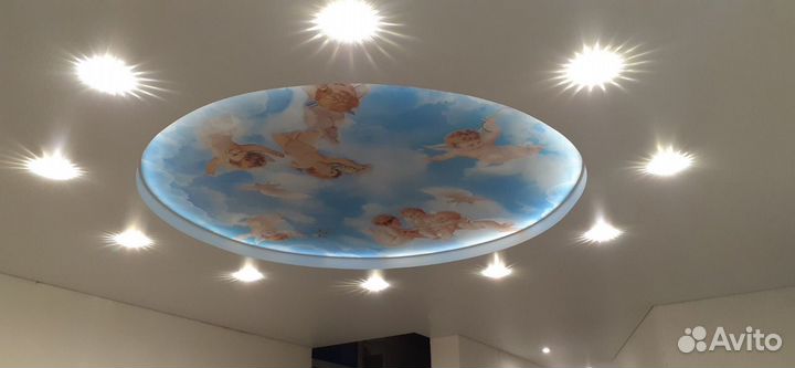 Натяжные потолки