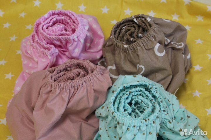 Простыни на резинке новые в наличии