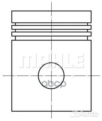 Поршень dm.79.50x1.5x1.5x2.5 +0.50Цена за 1 шт