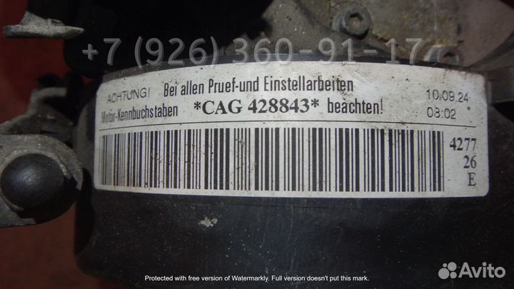 Блок двигателя в сборе cagb caga A4 A5 A6 Q5