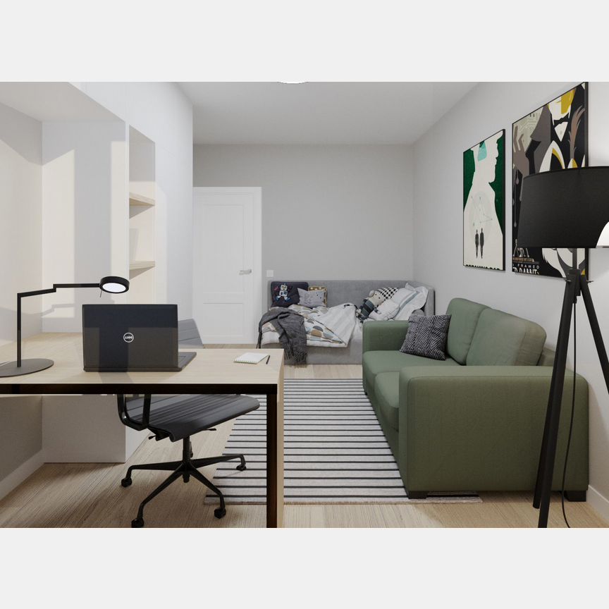1-к. квартира, 28 м², 9/12 эт.