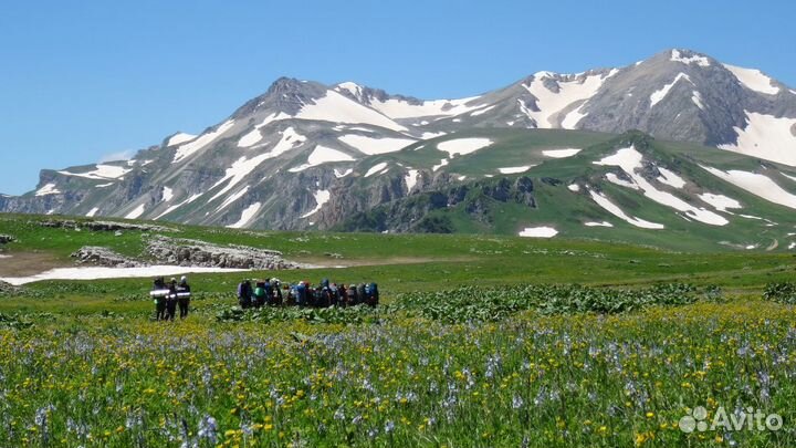 Через горы к морю, маршрут 30, тур в Адыгее