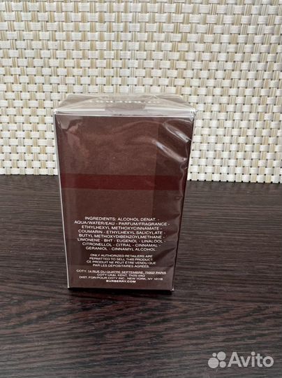 Туалетная вода Burberry London for men