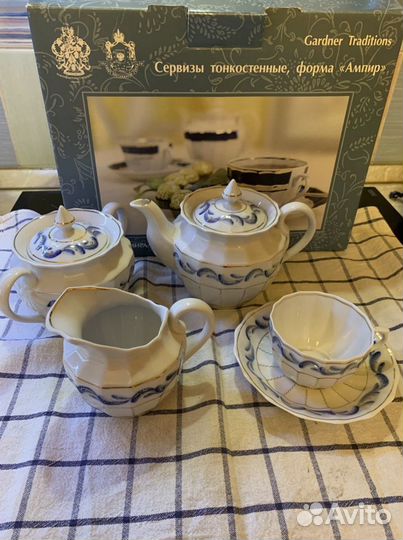 Сервиз чайный мануфактуры Гарднер