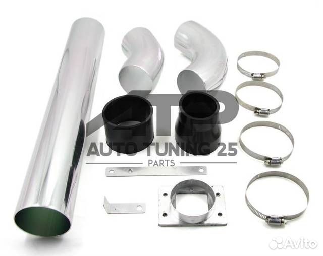 Холодный впуск - универсальный алюминиевый 76мм