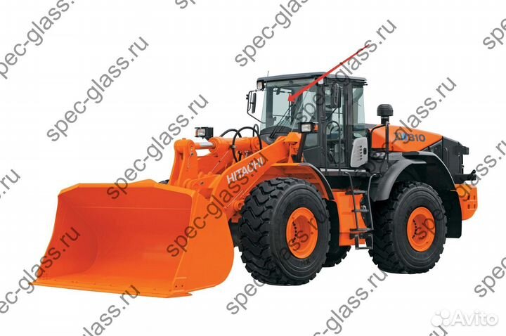 Лобовое стекло на погрузчик Hitachi