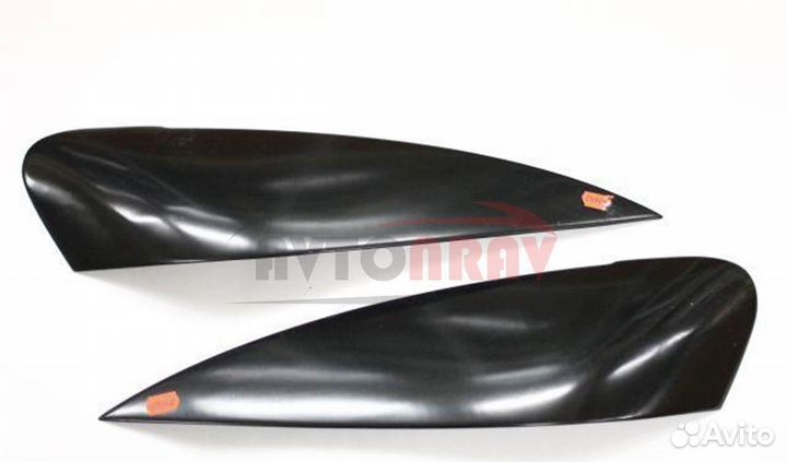 Реснички Evo на фары для Mitsubishi Lancer 9(IX)