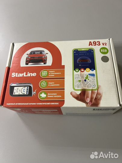 Сигнализация с автозапуском Starline A93 v2 ECO