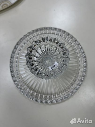 Хрусталь rogaska тортница