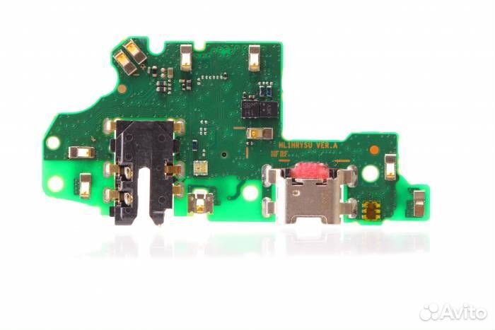 Шлейф Honor 10 Lite/P Smart 2019 (плата) + разъем