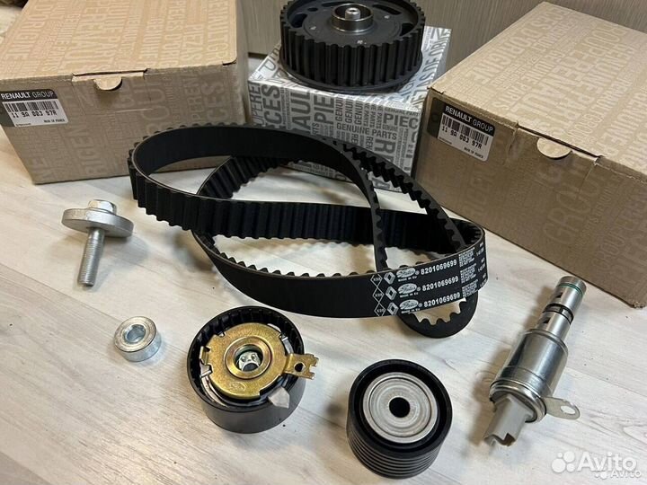 Ремень грм с роликами Renault 1.6 К4М