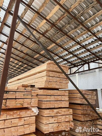 Доска обрезная 50х200х6000мм 1 сорт ГОСТ