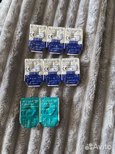 Линзы контактные Acuvue Oasys