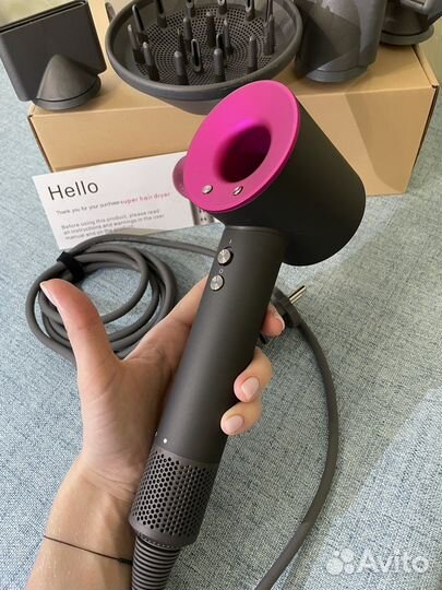 Фен Dyson с ионизацией 5 насадок