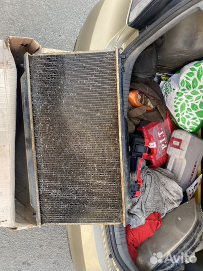 Радиатор охлаждения kia spectra