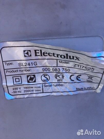 Пылесос Electrolux
