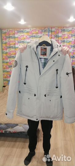 Пуховик мужской