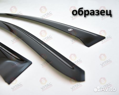 Дефлекторы окон (ветровики) Fiat Albea