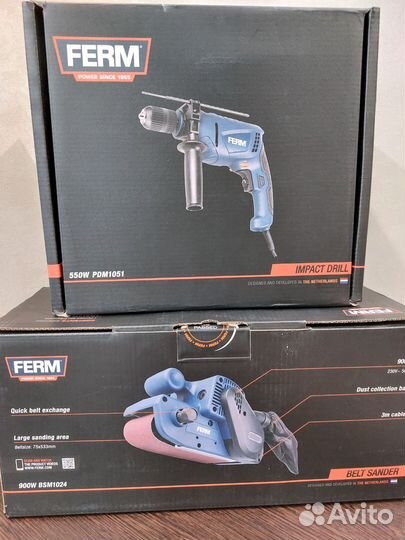 Ударная дрель ferm