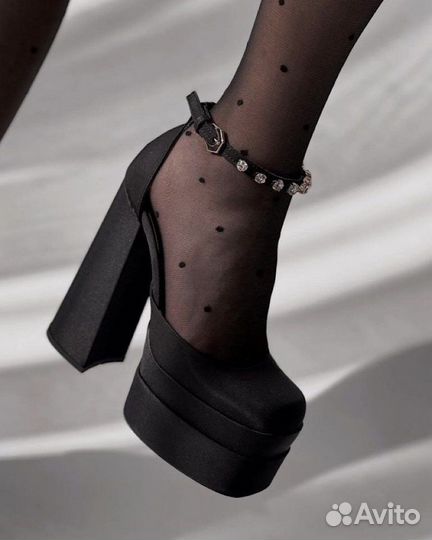 Туфли на плотформе и каблуке
