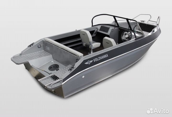 Лодка Волжанка 51 + Honda Bf 90